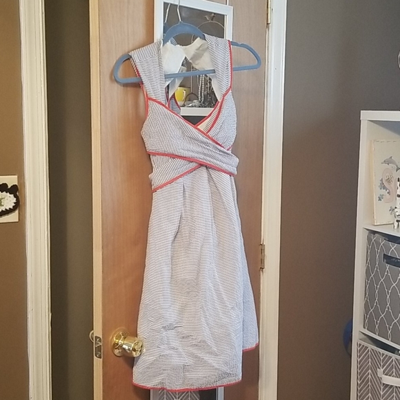 Jessica Simpson open back sleeveless dress 4 - Picture 4 of 6